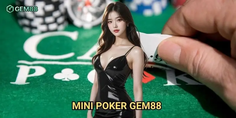 Mini poker Gem88 có phù hợp với người mới học chơi poker?