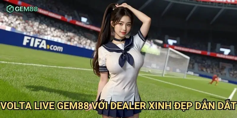 Volta live Gem88 với dealer xinh đẹp dẫn dắt